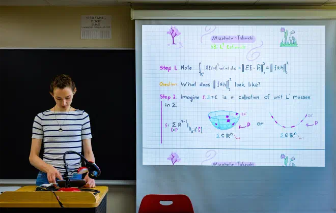 Hannah Cairo. Source: Valerie Plesch for Quanta Magazine